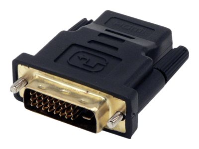 MCL Adaptateur DVI-D male / HDMI femelle haute qualite  (P)