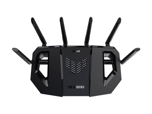 ASUS TUF Gaming BE9400 Routeur de jeu extensible WiFi 7 tri-bande 802.11be quadruple ports 2.5G transfert de port en 3 étapes