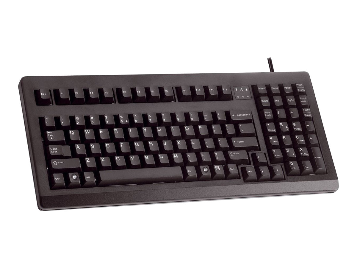 CHERRY Compact 19.7p corded Keyboard black USB (DE)