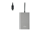 I-TEC THUNDERBOLT3 Dual DP Video Adapter for Thunderbolt3 MacOS and Windows supports 1x5K 60Hz Monitor or 2x4K 60Hz Monitor
