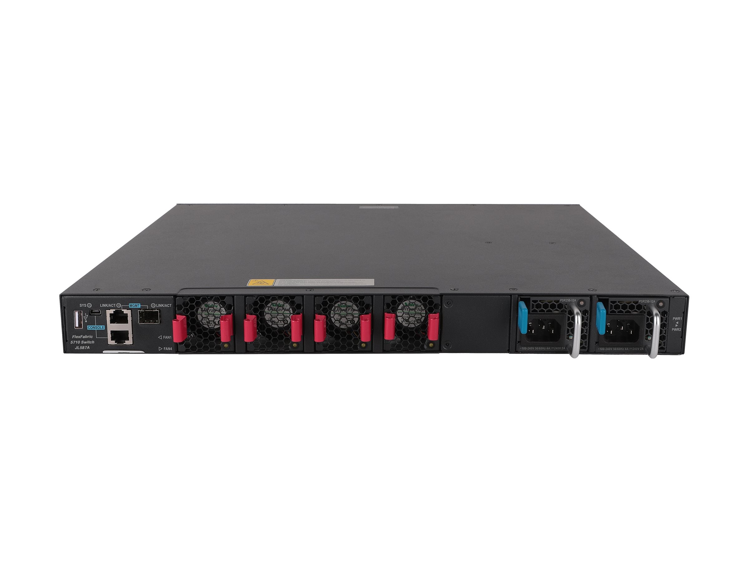 HPE HPN FlexFabric 5710 Switch 24 SFP+ 6 QSFP+ or 2 QSFP28 Ports ToR IRF Static Routing RIP PFC QCN ETS DCBx FCoE