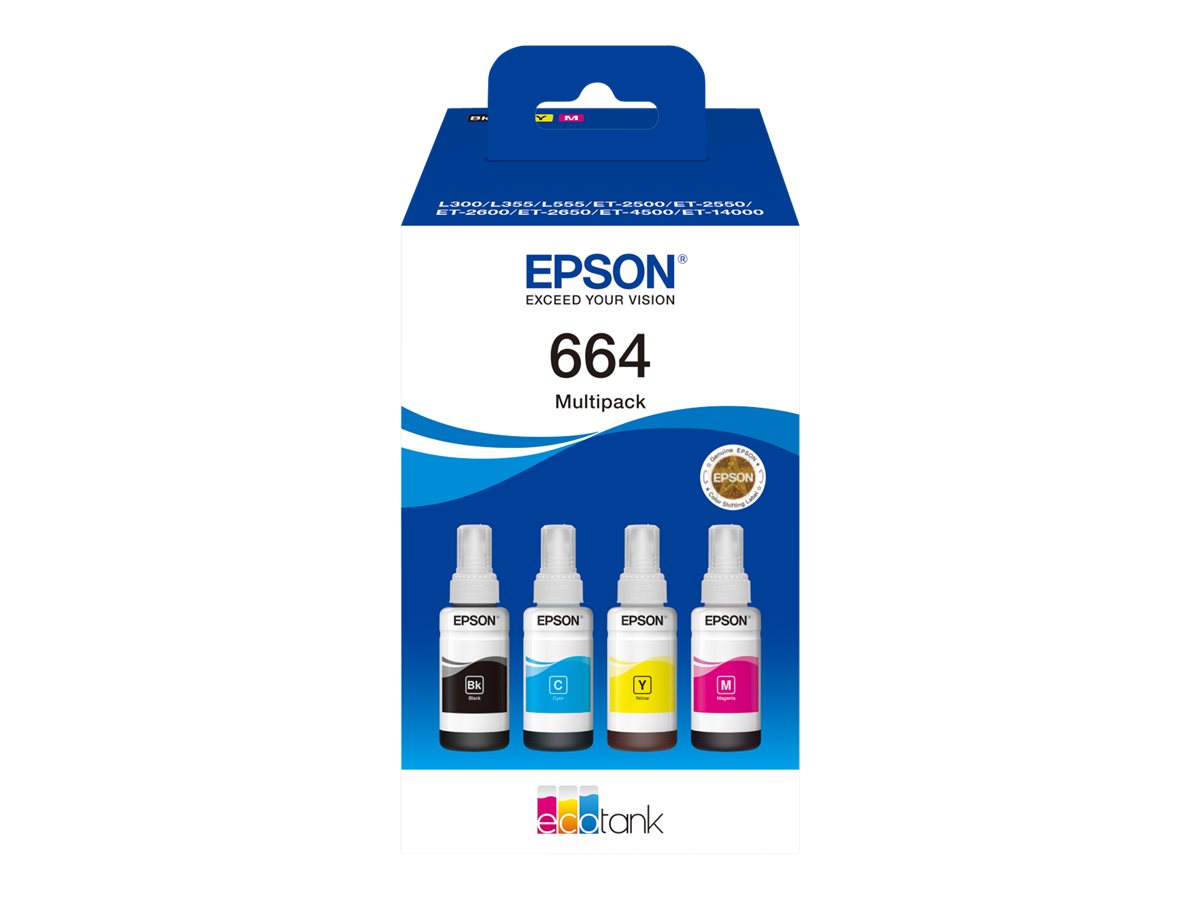 Ink/664 EcoTank 4-colour Multipack
