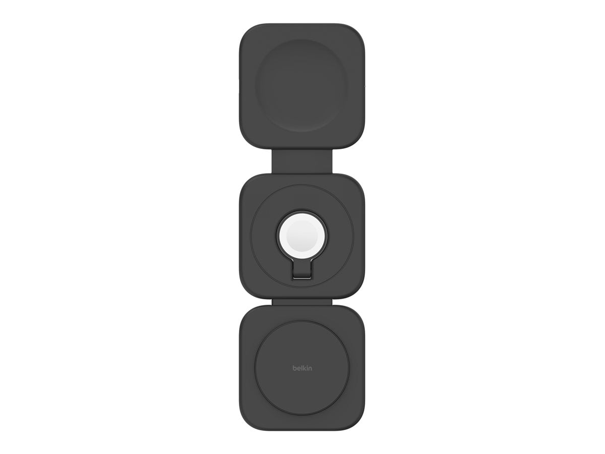 BELKIN BOOST CHARGE PRO 3in1 Folding Travel Wireless Charging Pad with Qi2 Magnetic 15w