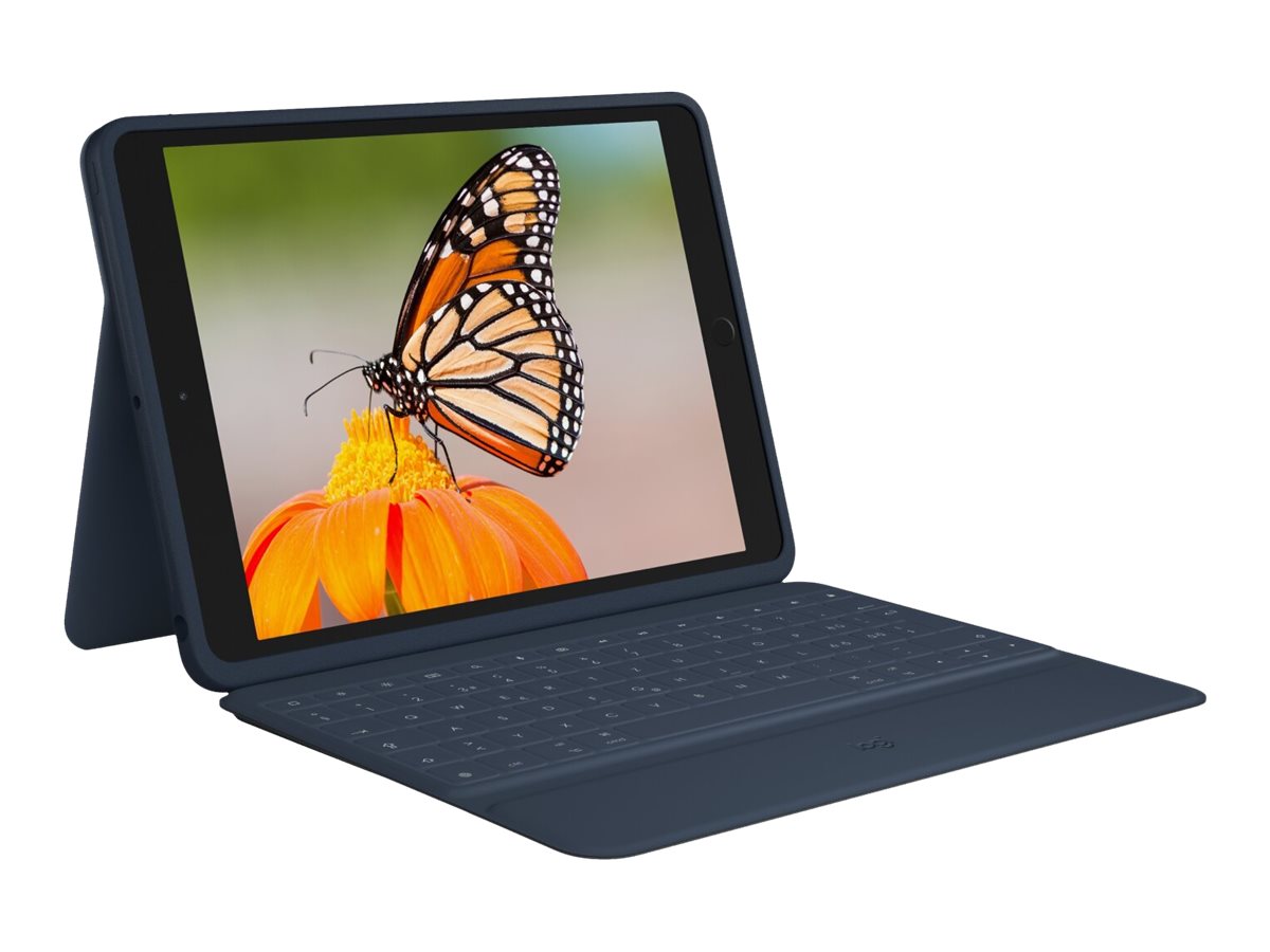 LOGITECH Rugged Combo 3 for iPad Gen. 7/8 - CLASSIC BLUE - FRA - WW EDUC