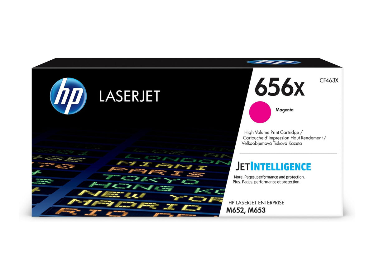 HP 656X original LaserJet Toner cartridge CF463X Magenta High Yield