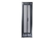 APC NetShelter SX 48U 600mm Wide x 1200mm Deep Enclosure with Sides and No Doors Black