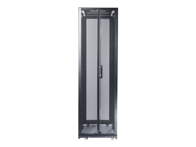 APC NetShelter SX 48U 600mm Wide x 1200mm Deep Enclosure with Sides and No Doors Black