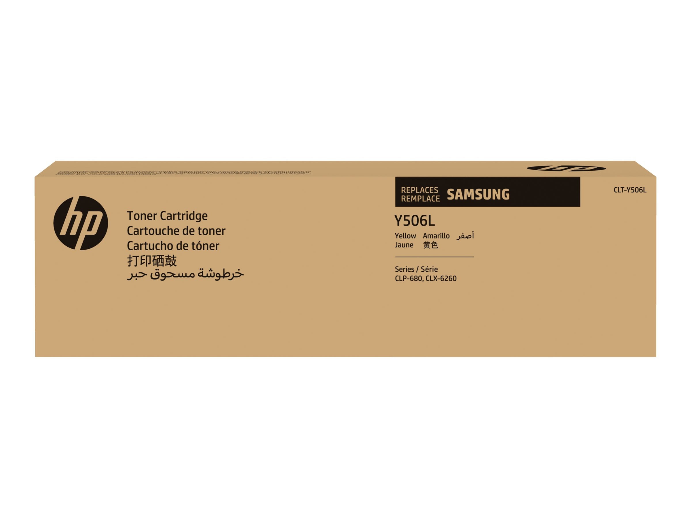 SAMSUNG original Toner cartridge LT-Y506L/ELS High Yield Yellow Toner cartridge SU515A