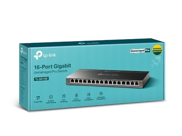16-Port Gigabit Easy Smart Switch