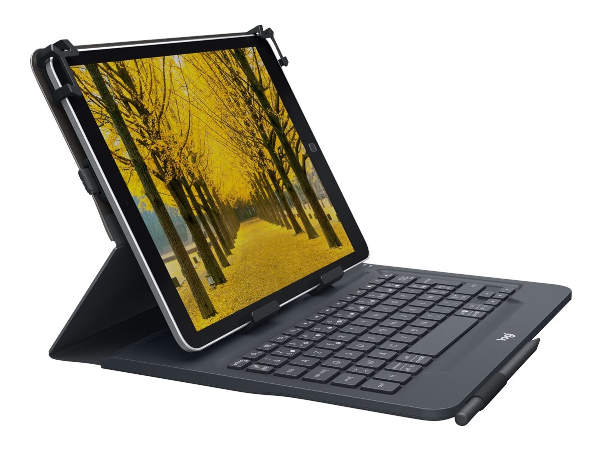 LOGITECH Universal Folio with integrated keyboard for 23 - 25,5cm / 9-10 inch tablets (FRA)