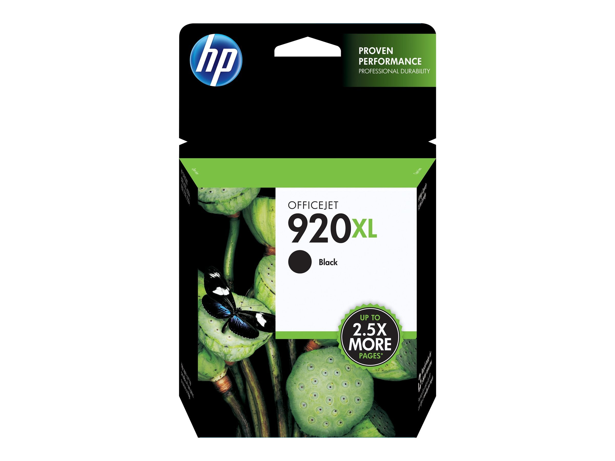 HP 920 XL Schwarz Tintenpatrone CD975AE - Original - Ink Cartridge