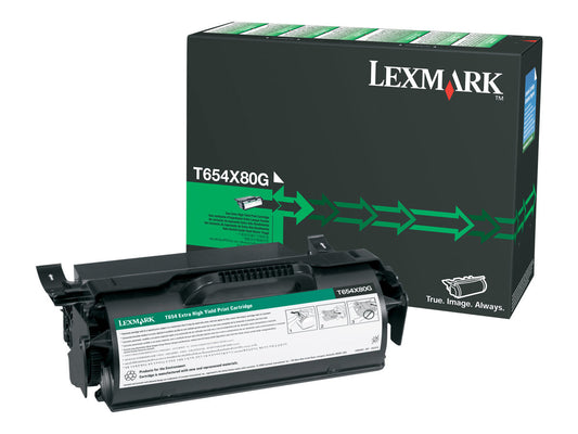 LEXMARK T654, T656 Extra High Yield Factory reconditioned print cartridge