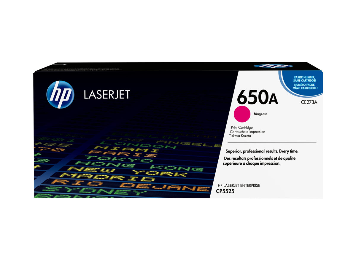 HP original Colour LaserJet CE273A Toner cartridge magenta standard capacity 15.000 pages 1-pack