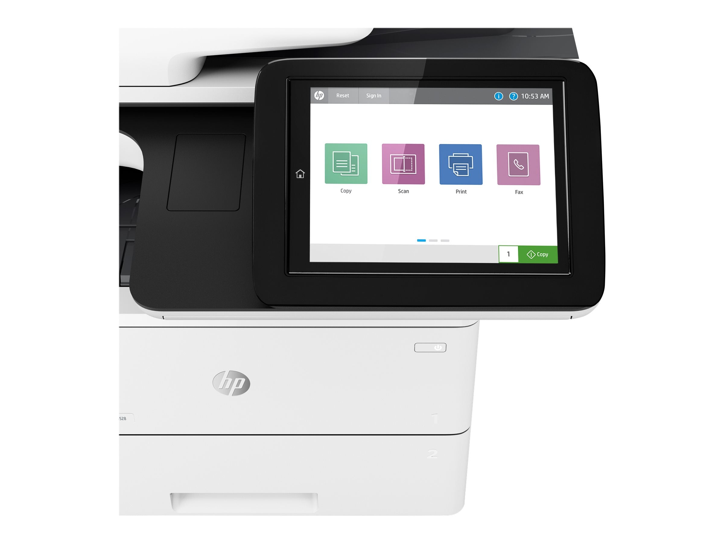 HP LaserJet Enterprise MFP M528dn MFP Mono laser A4 43ppm Copy 43ppm Print 650sheets USB LAN imprimante laser monochrome
