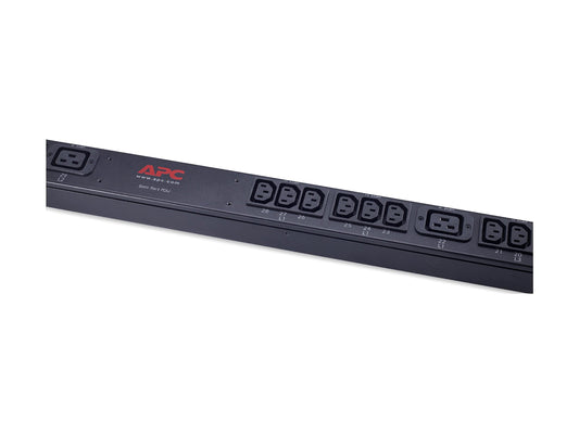 APC Rack PDU, Basic, Zero U, 11 kW, 230 V, (36) C13 (6) C19