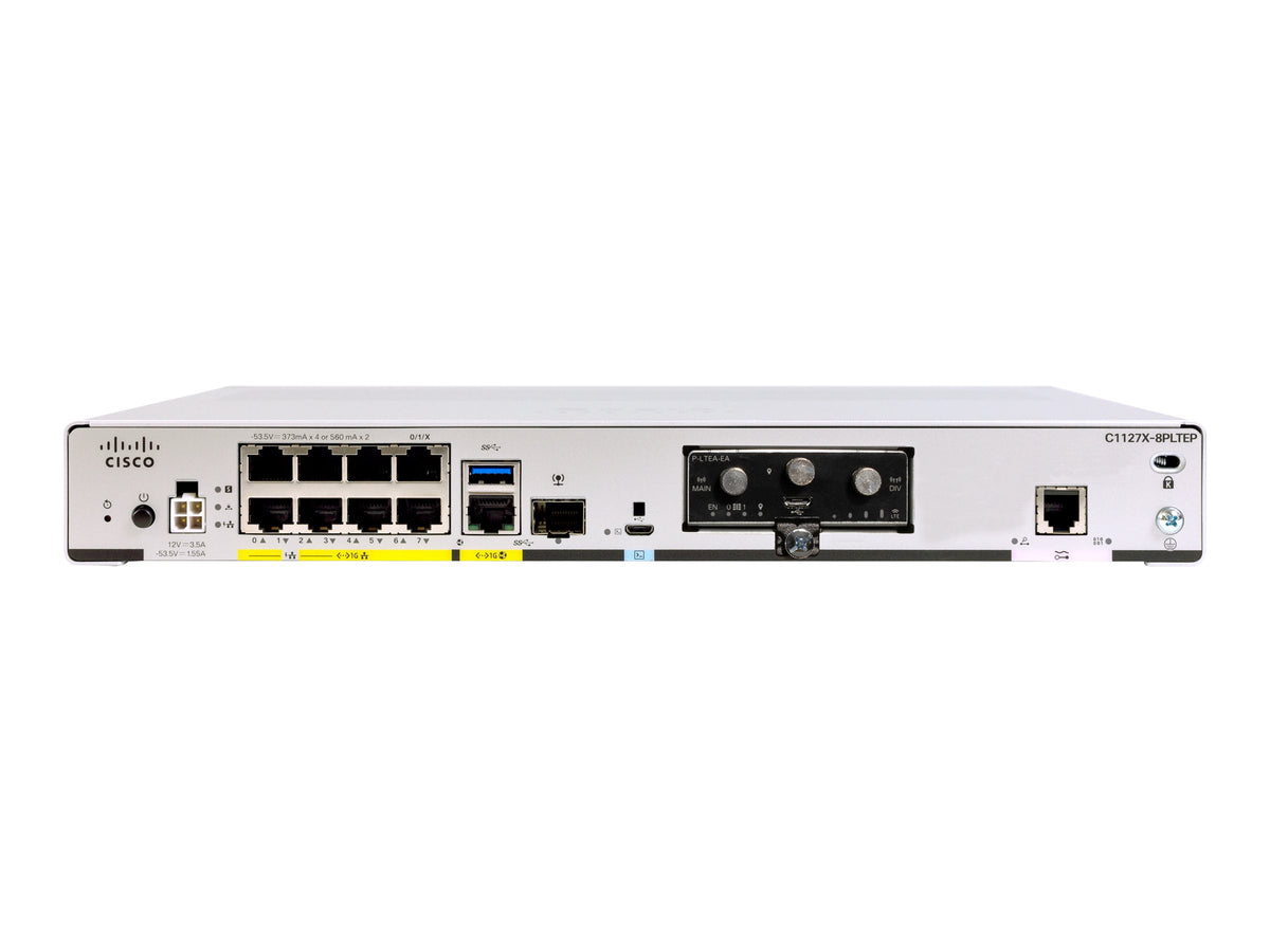 CISCO ISR 1100 8P xDSL GE SFP Router Pluggable SMS/GPS