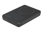 BELKIN BOOSTCHARGE 10k 7.5w Slim Magnetic Powerbank wit Magcessory Black