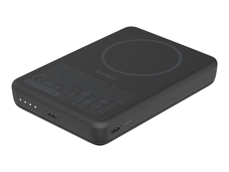 BELKIN BOOSTCHARGE 10k 7.5w Slim Magnetic Powerbank wit Magcessory Black