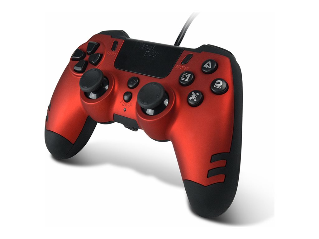 LEXIP X STEELPLAY Slim Pack Wired Controller Ruby Red Multi (P)