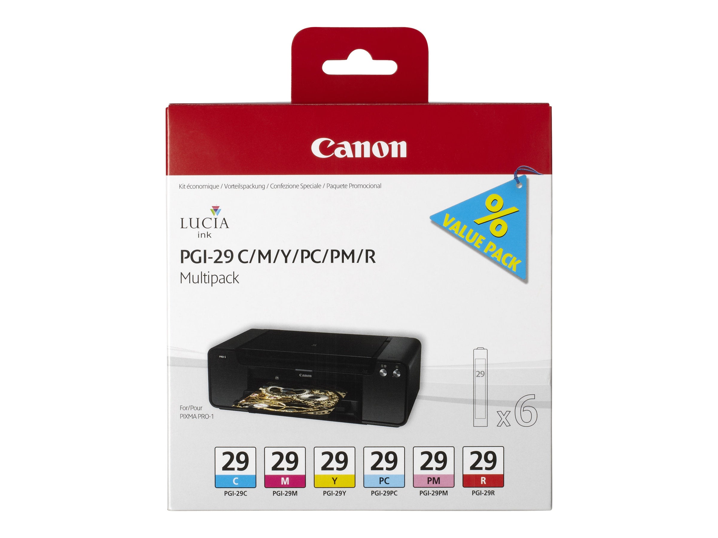 Ink/PGI-29 Cartridge CPcMPmYR