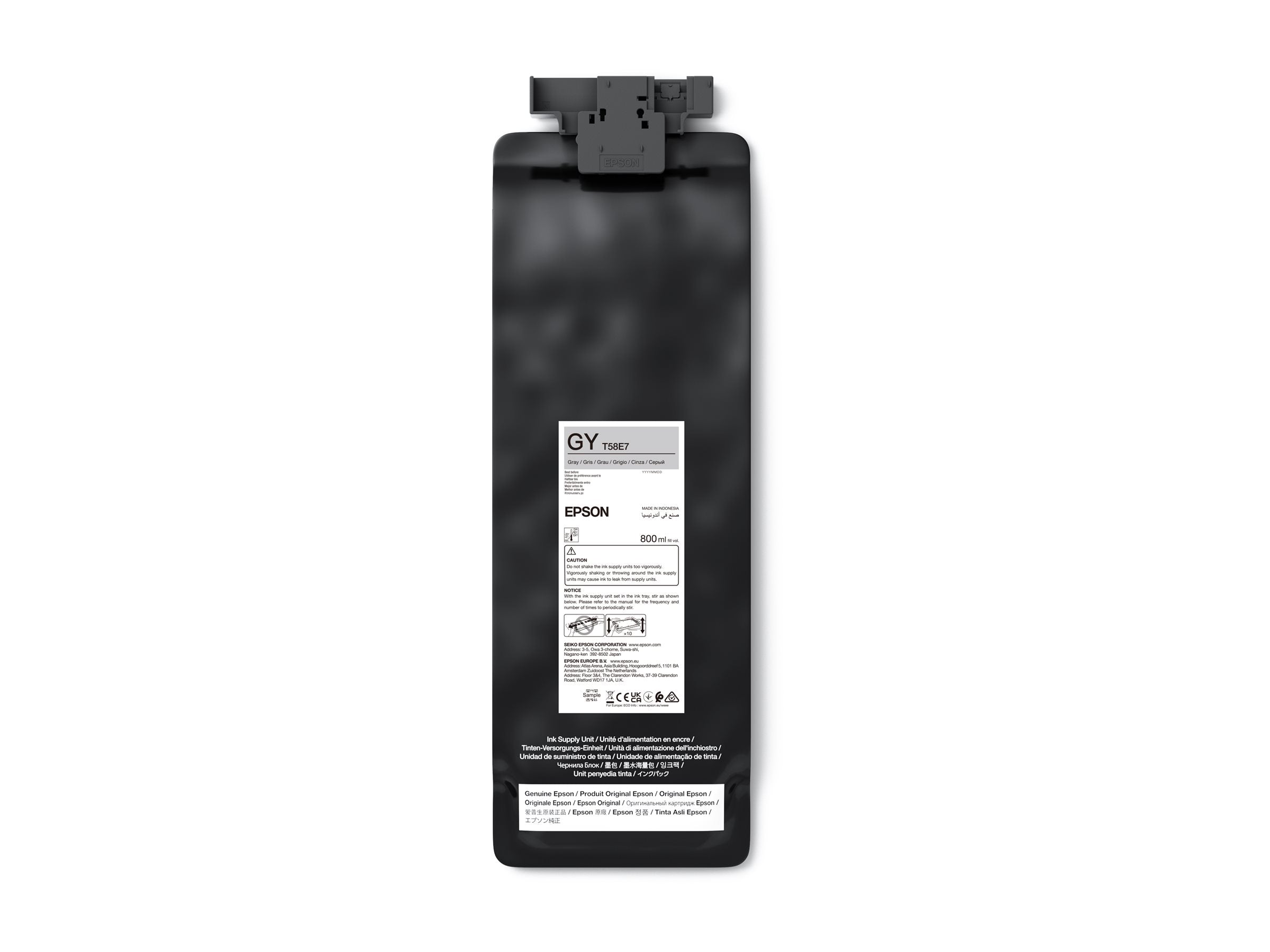 EPSON P-Series 64 Light Gray IIPS Ink 800ml