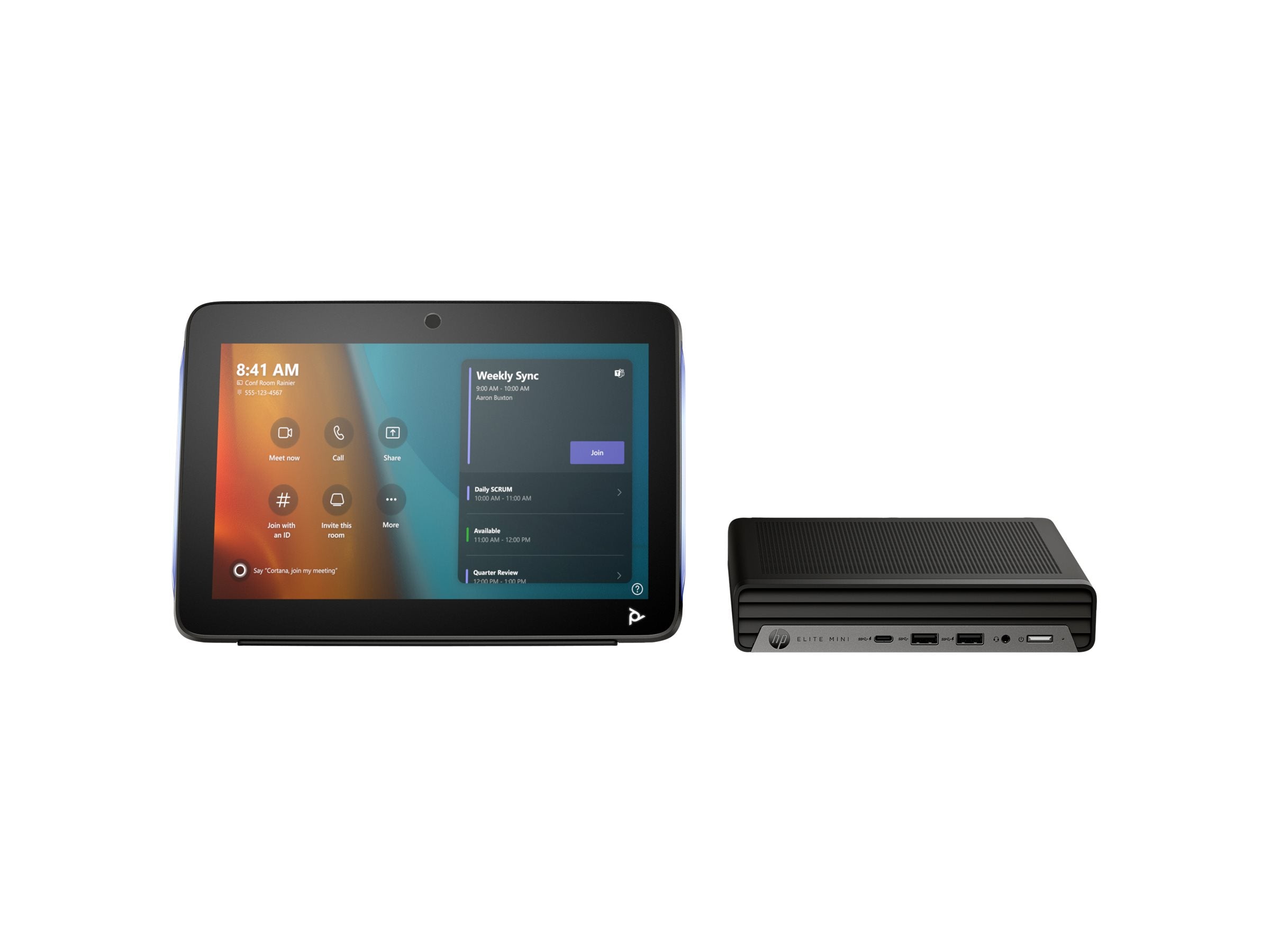POLY PC HP MINI CONFERENCING POUR MTR Windows