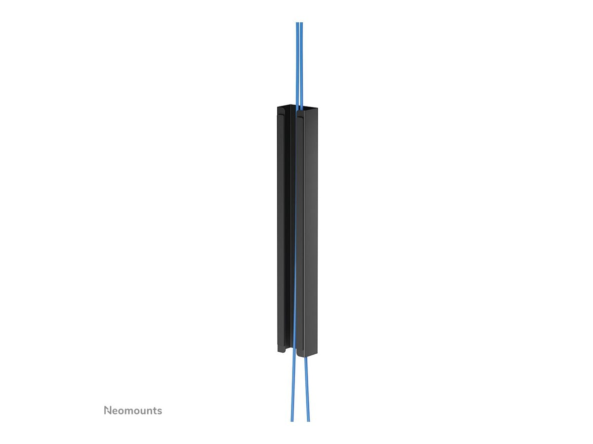 NEOMOUNTS Magnetic Cable Cover for sit/stand desk frames multiple cables black