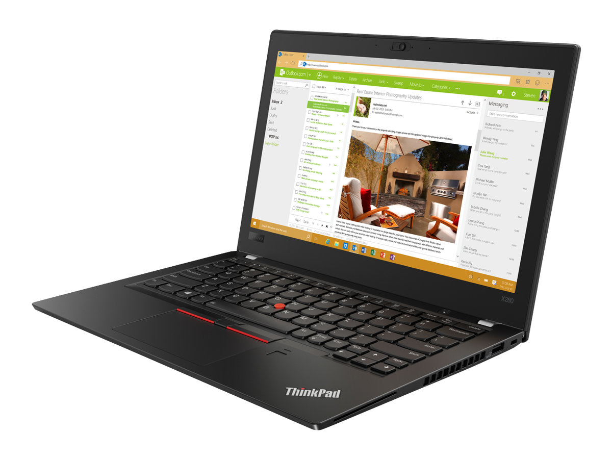 LENOVO ThinkPad X280 i7-8550U 12.5inch IPS 8GB DDR4 256GB W10P 3 Year On-site (P)