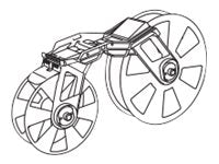 BROTHER MC-PP3YE Plastik Film (OPP) Bandkassette yellow