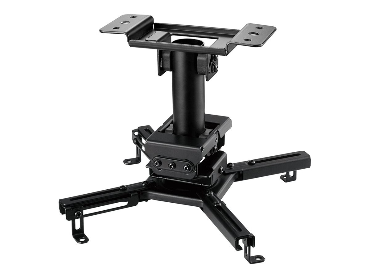 NEOMOUNTS CL25-530BL1 Support de plafond pour vidéoprojecteur - h 25.5 cm - installation facile - orientable