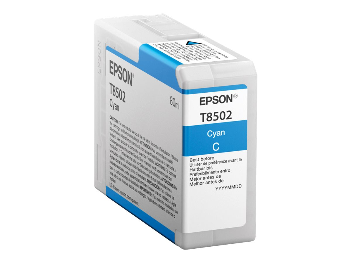 Ink/T8502 Ultrachrome HD 80ml CY