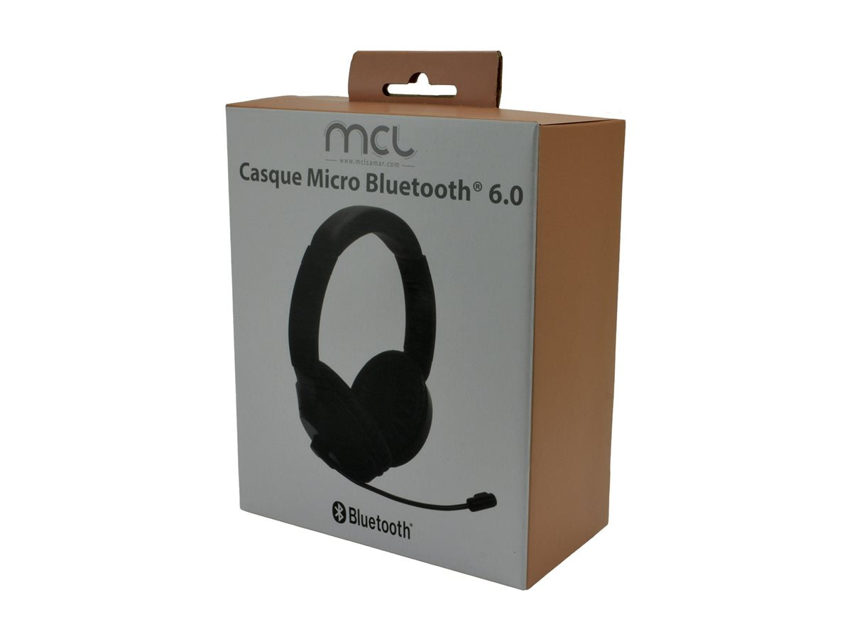 MCL-SAMAR Casque Micro Bluetooth 6.0