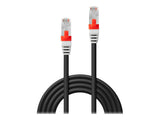 LINDY S/FTP Cat.6A Cable Black 30m LSOH incl. Testprotocol