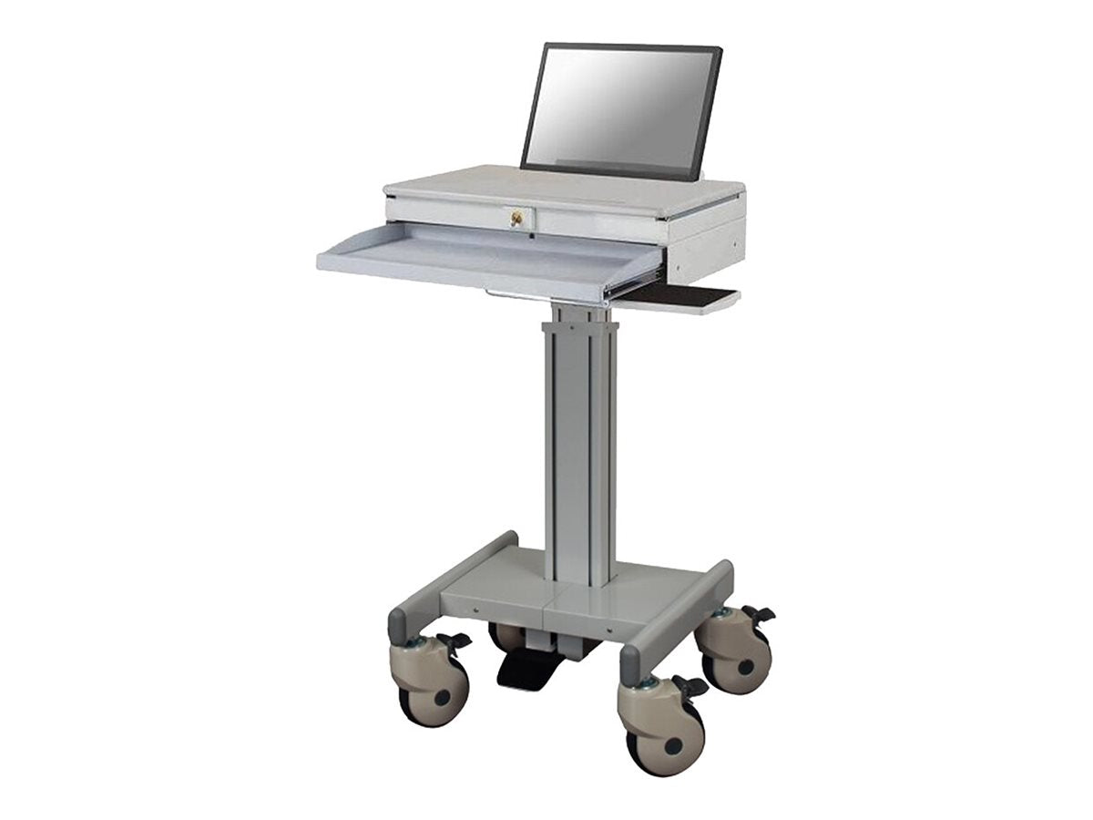 NEOMOUNTS MED-M100 Station de travail mobile médicale -17p - ressort à gaz - verrouillable