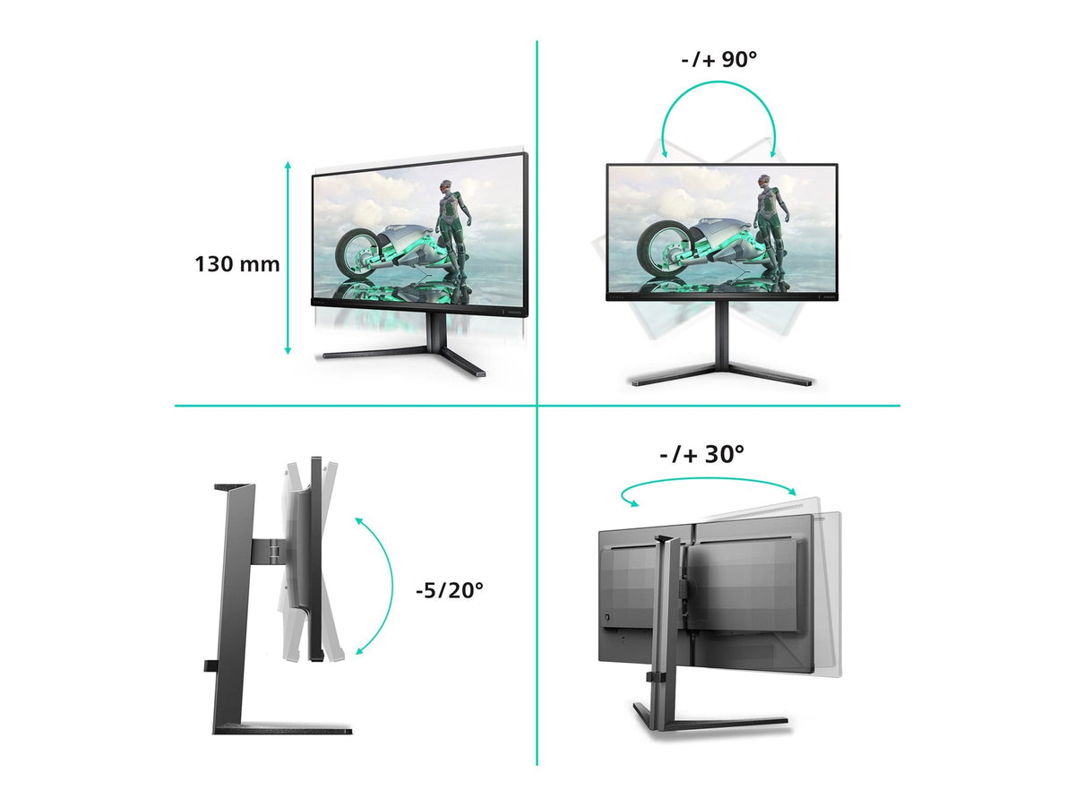 PHILIPS 25M2N3200U/00 24.5p FHD IPS 300Hz 16:9 2xHDMI 2.0 DP 1.4