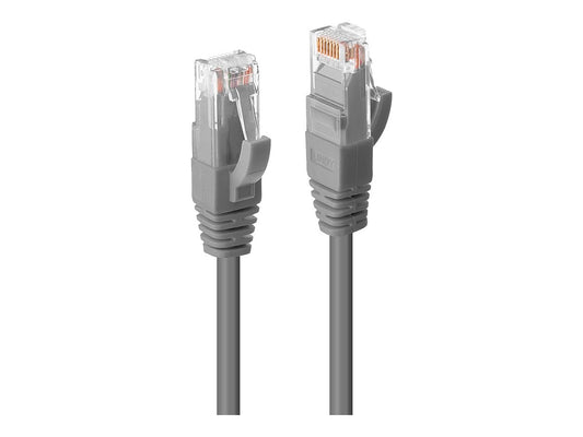 LINDY UTP Cat.6 Cable Grey 10m LSOH incl. Testprotocol