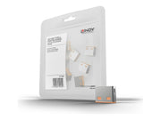 LINDY Bloqueurs de ports USB 10 pièces Orange