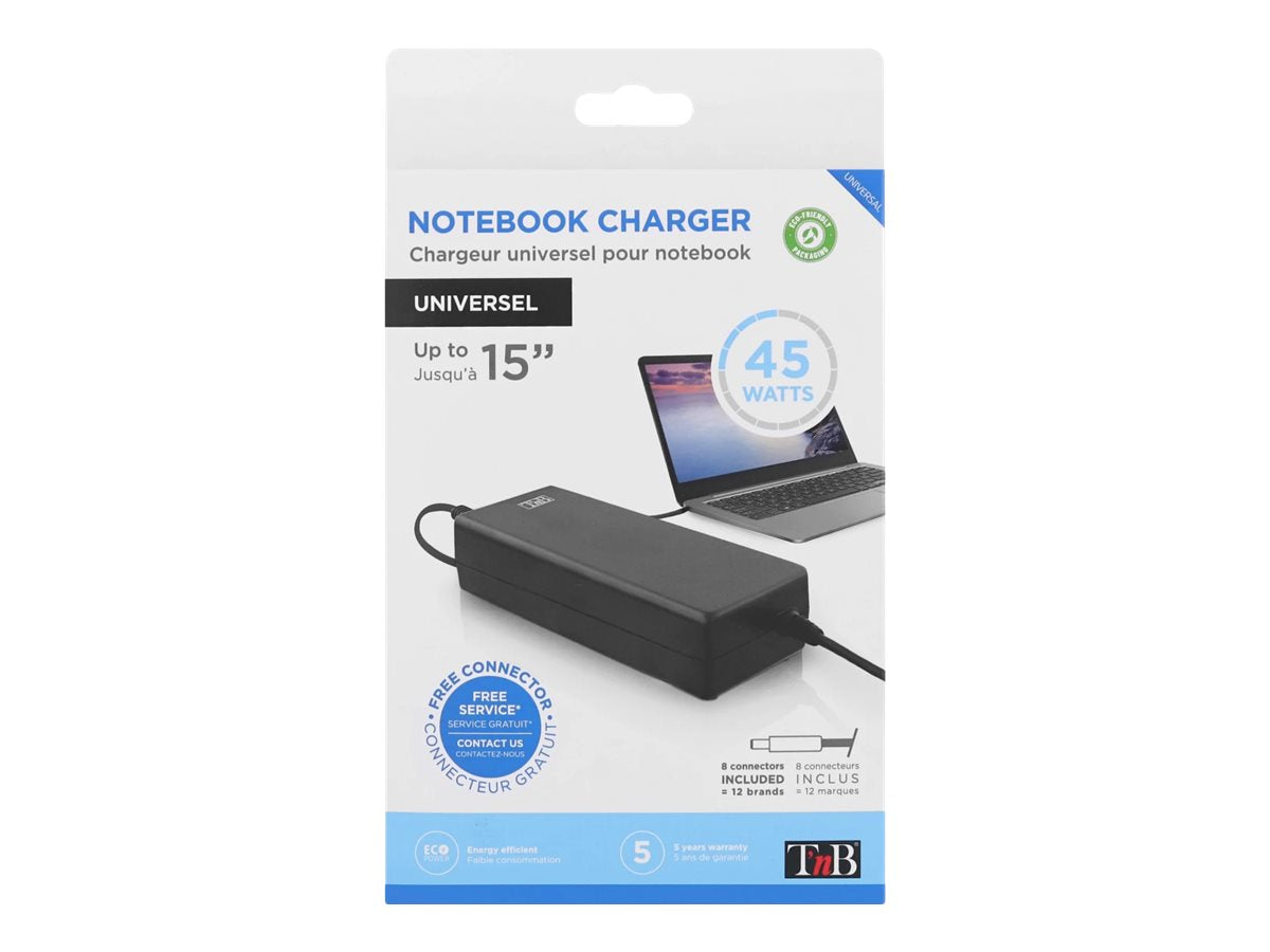 TNB Universal Power Supply For Ultrabook Up To 15p As Portable As Your Ultrabook Compatible With Most Ultrabook