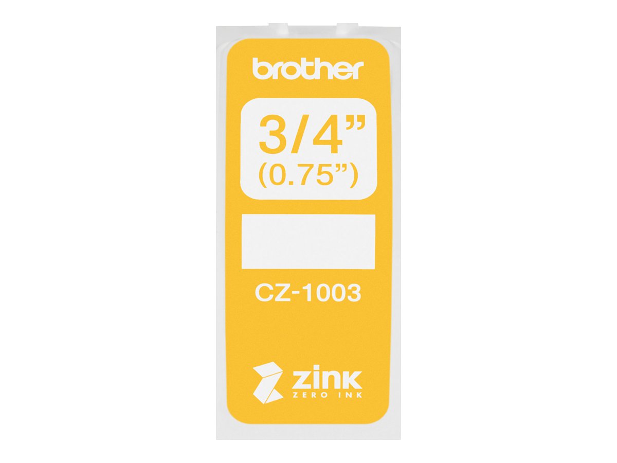 BROTHER CZ-1003 Ruban 19 mm de largeur pour VC-500W