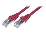 MCL FCC6BM-20M/R - Câble réseau RJ45 cuivre CAT 6 F/UTP - 20m Rouge