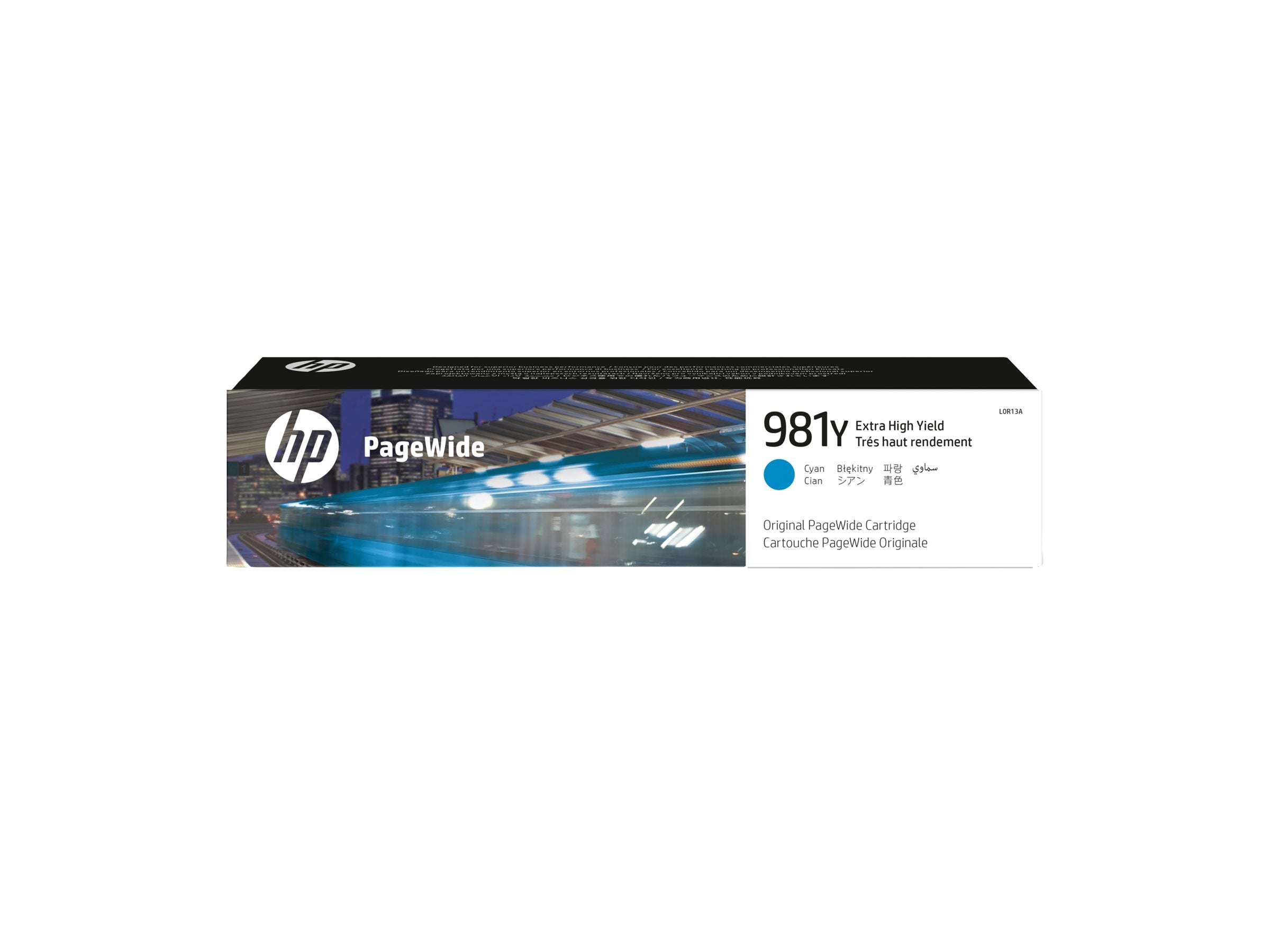 HP 981Y original Extra High Yield Cyan PageWide Cartridge L0R13A