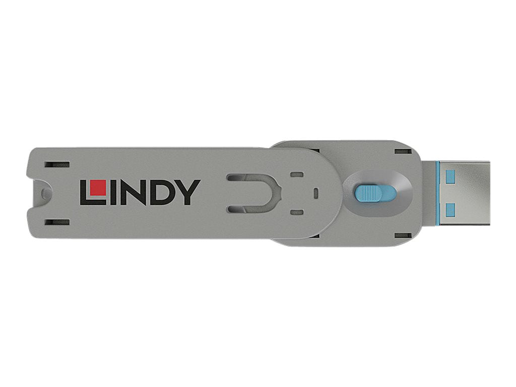 LINDY Clé pour bloqueur de port USB type A bleu