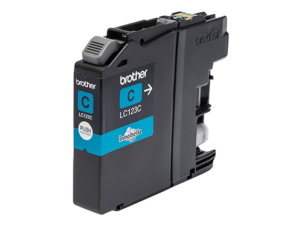 BROTHER LC-123 cartouche dencre cyan capacité standard 600 pages pack de 1