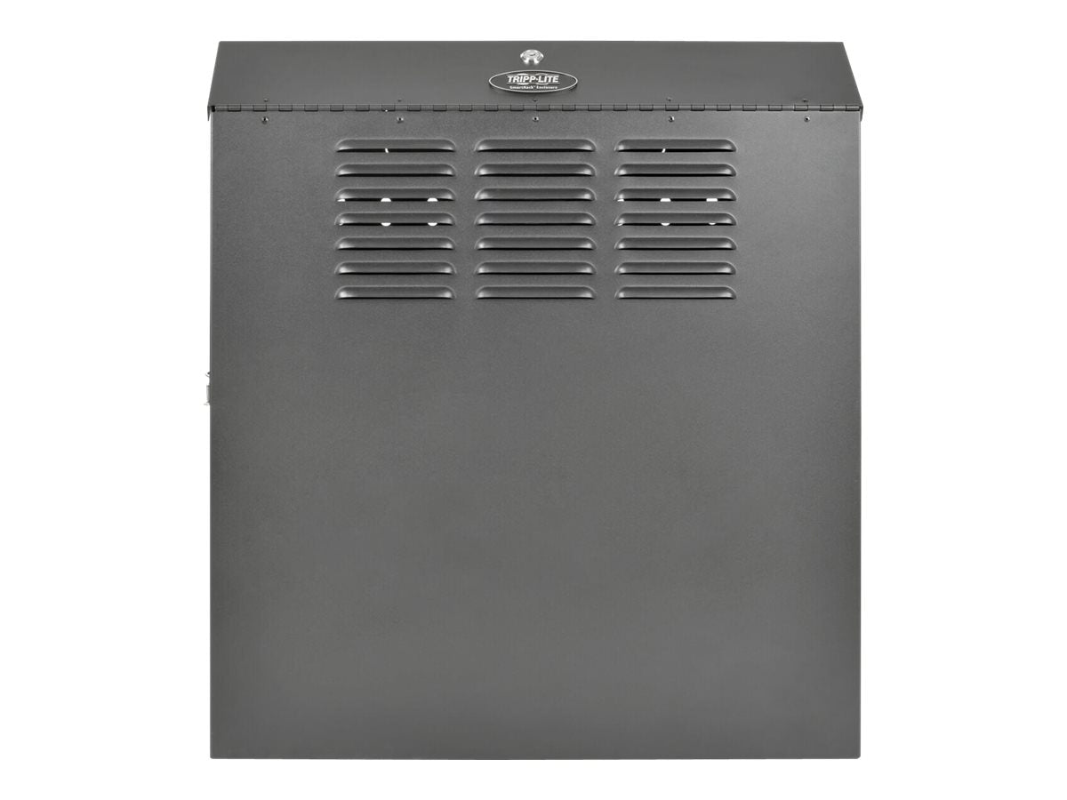 EATON TRIPPLITE 4U Wall Mount Low Profile Secure Rack Enclosure Cabinet Vertical Rack cabinet wall mountable Black 4U 19