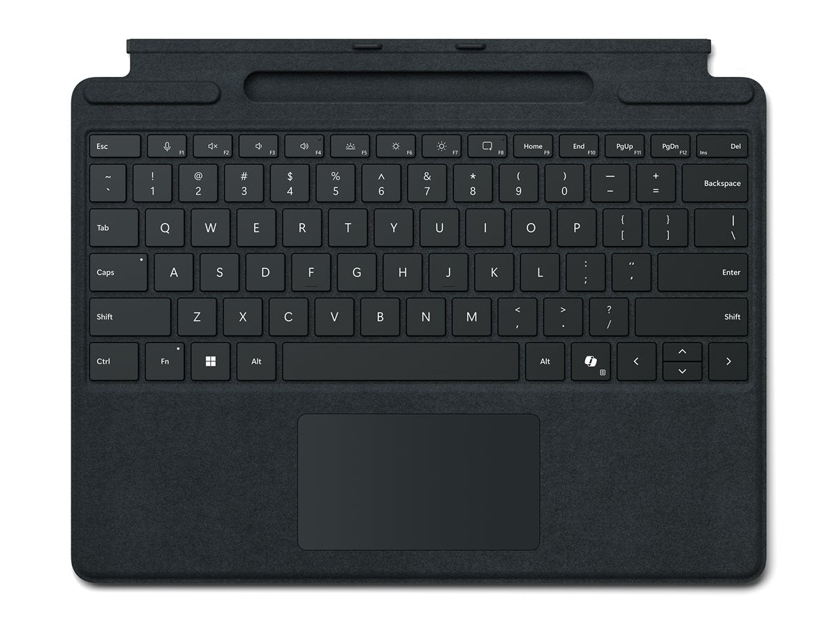MICROSOFT Surface Pro9/10 Typecover with Slim Pen Storage COMM black Spain