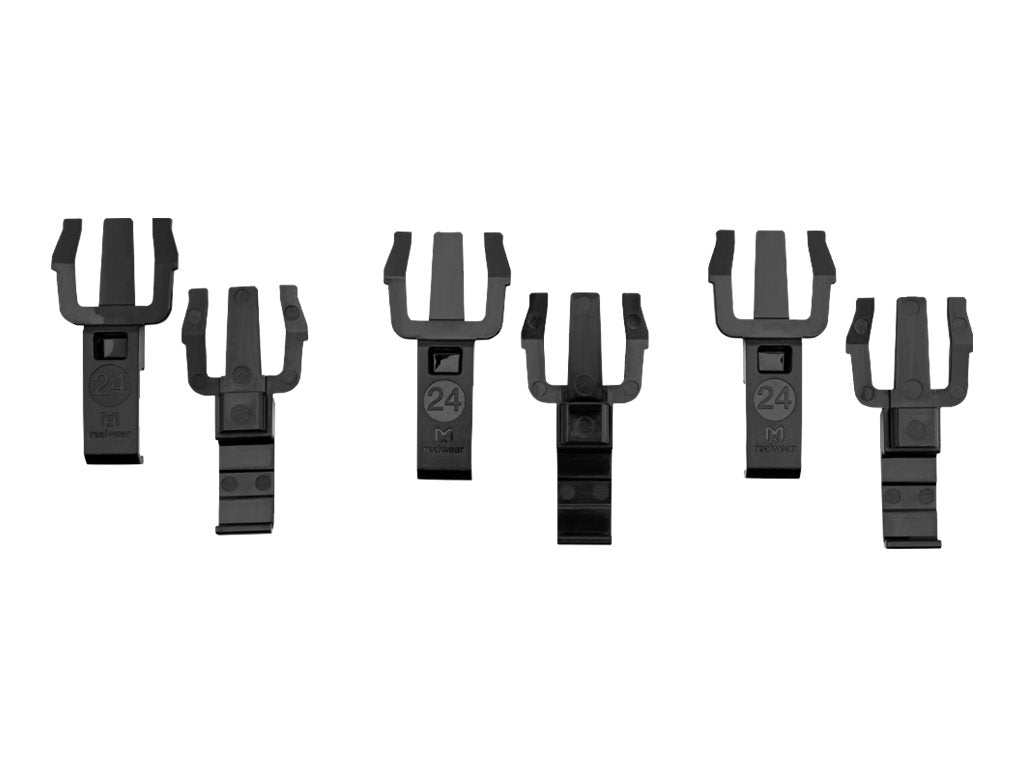REALWEAR MSA Full Brim Hard Hat Clips 3 Pairs