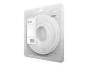 LINDY Cat.6 Flat Cable Patch Cable White 0.3m Without Shielding