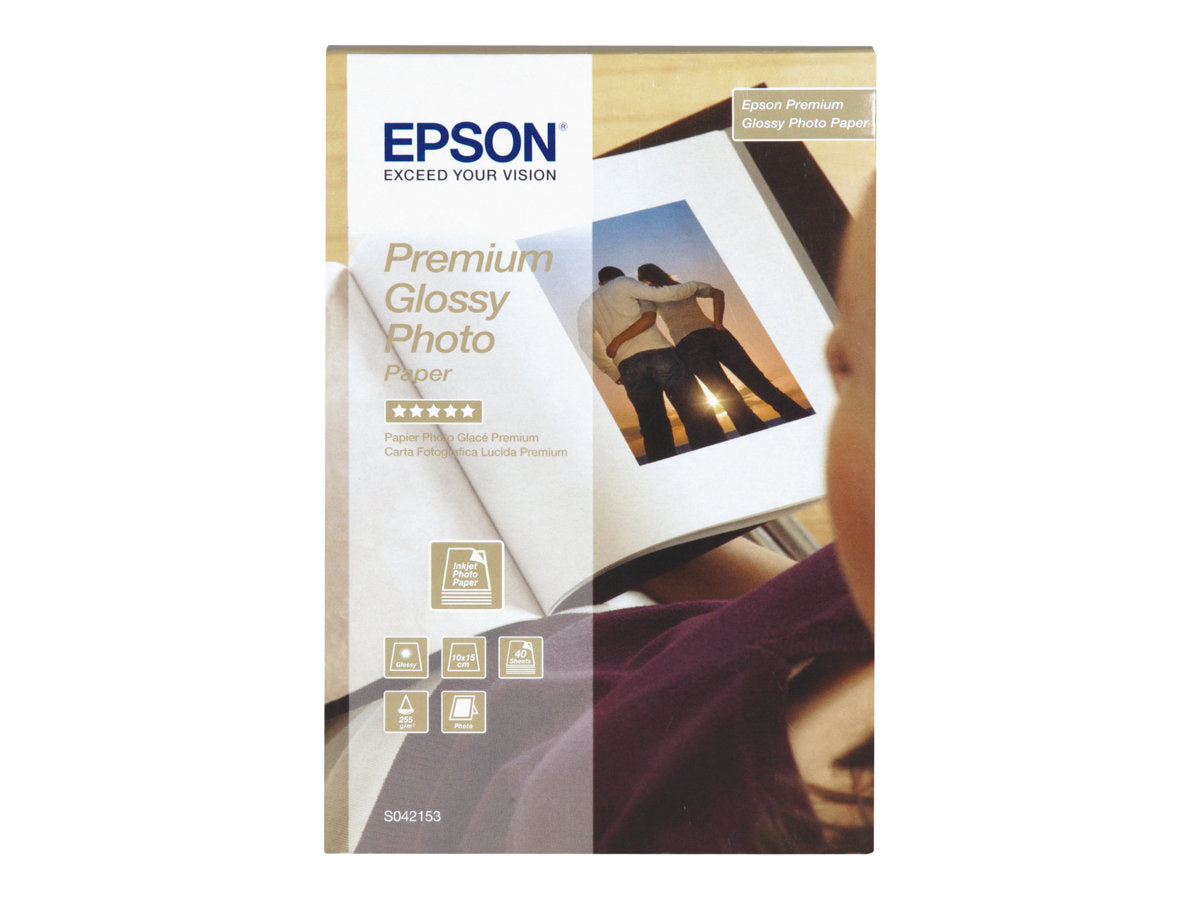 Paper/Prem Glossy 100x150mm 255gm2 40sh