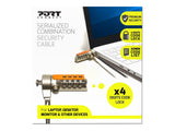 PORT DESIGNS Combination Serialisee par Cable de Securite Pack 25