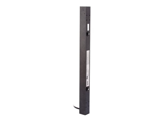 APC Basic Rack-Mount PDU Rack AC 120V input NEMA 5-15 output connectors 14 NEMA 5-15 3.65m cord Black